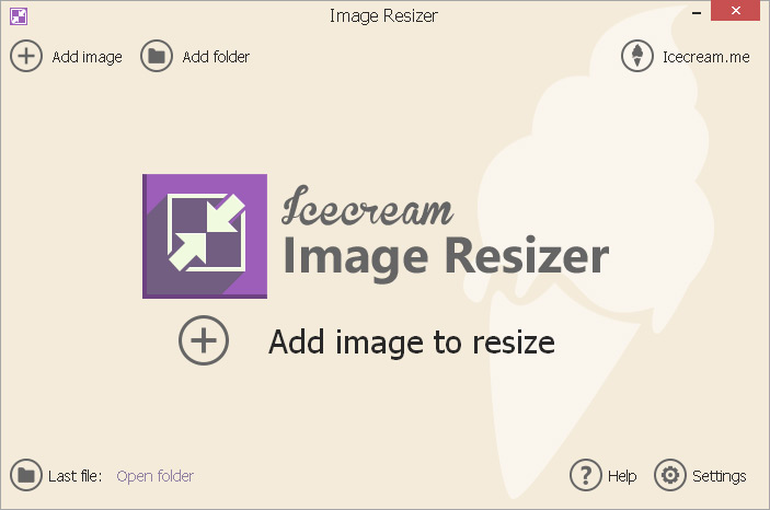 Add photos for resize