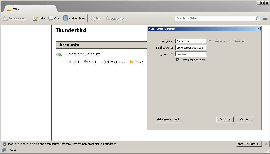 Mozilla Thunderbird