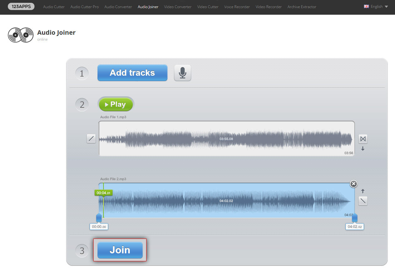 Audio Joiner: Merge audio