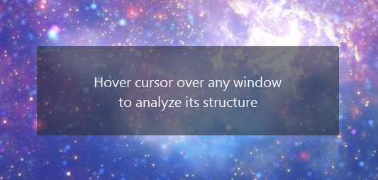 Hover the mouse cursor over any window