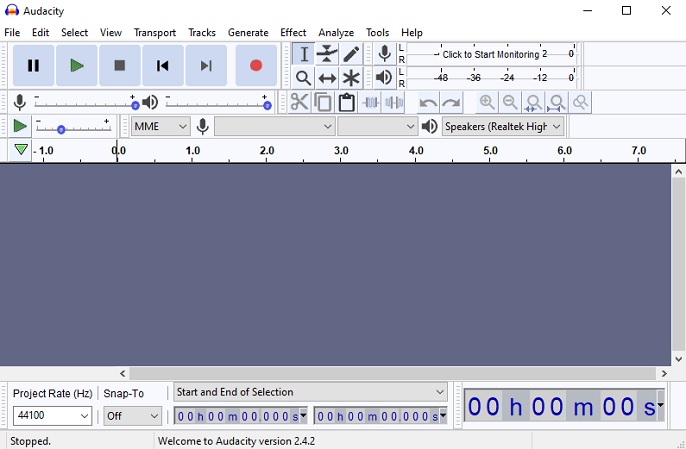 Audacity Open Source Audio Editor