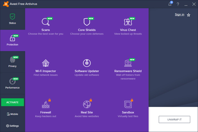 Avast Free Antivirus