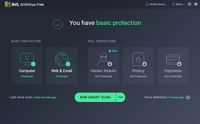 AVG free antivirus