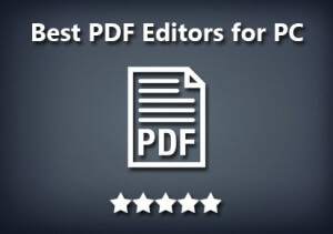 Best PDF Editor for Windows 2016