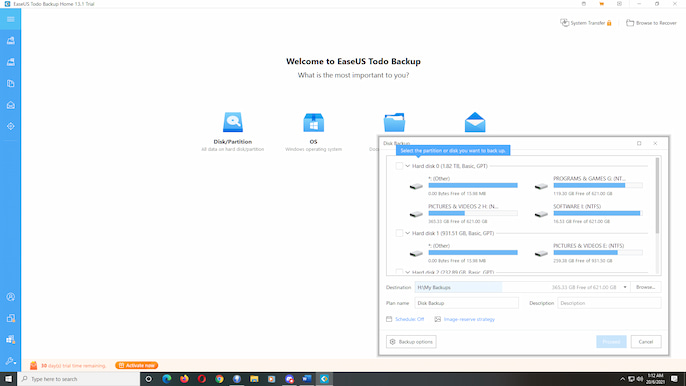 EaseUS Todo Backup