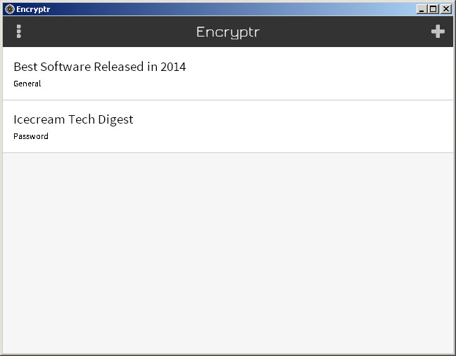 Best Software of 2014: Encryptr