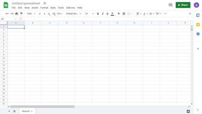 Google Sheets