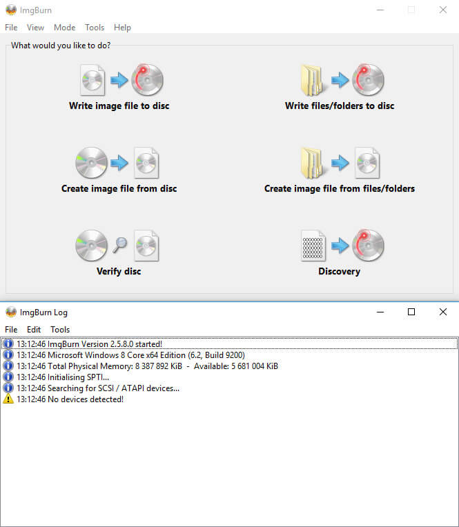 Best Free DVD Burning Software: ImgBurn