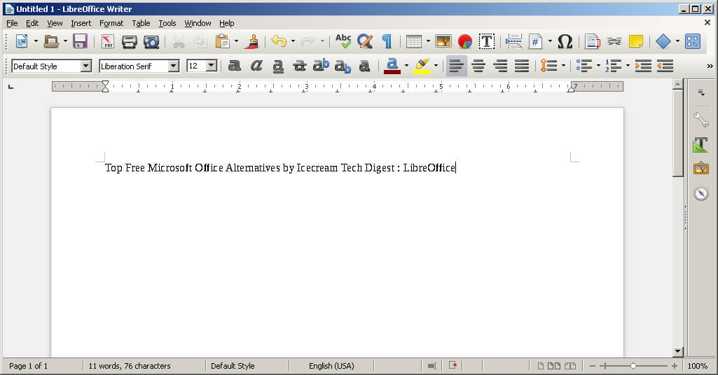 LibreOffice