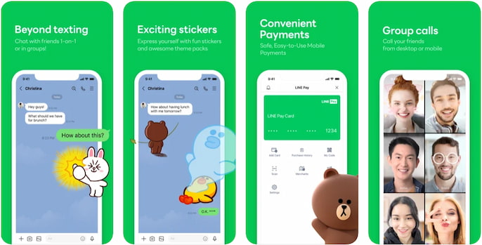 LINE messaging app