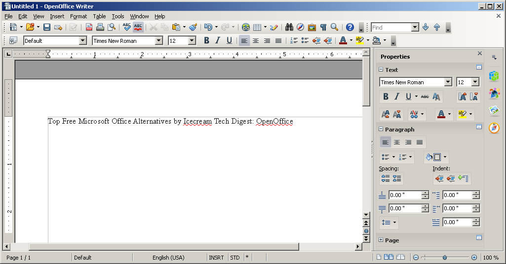 OpenOffice