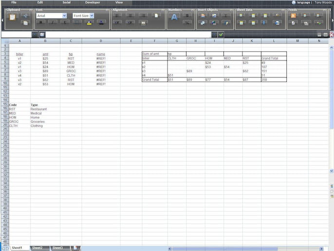 Sheetster Excel alternative