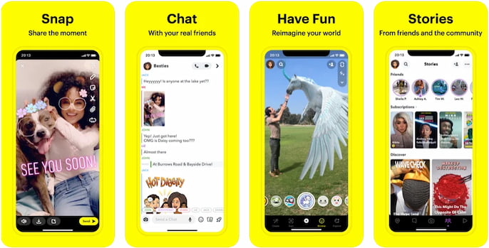 Snapchat WhatsApp alternative