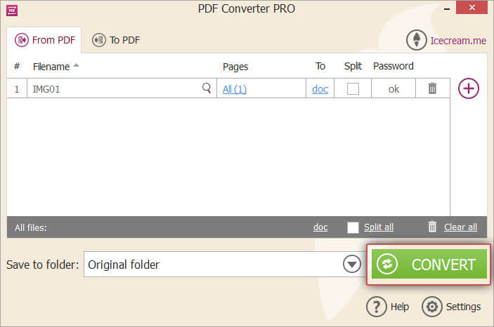 How to Convert Scanned PDF to Word: Step 4