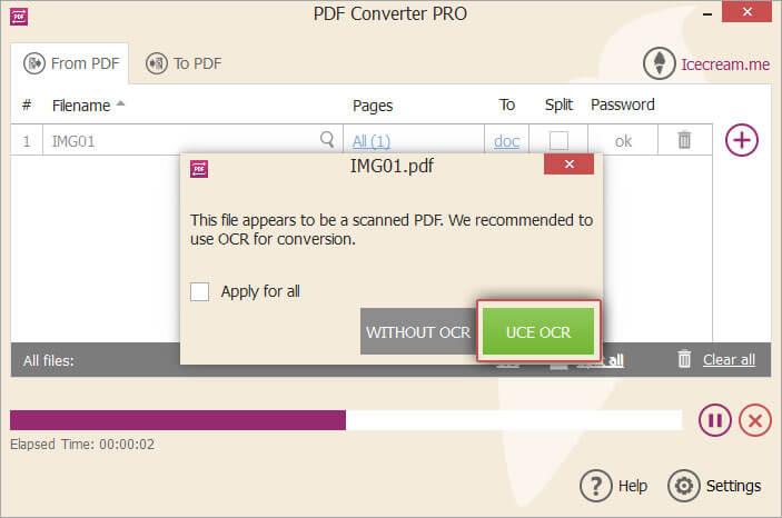 How to Convert Scanned PDF to Word: Step 5