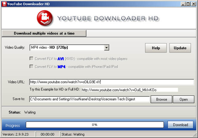 YouTube Downloader HD