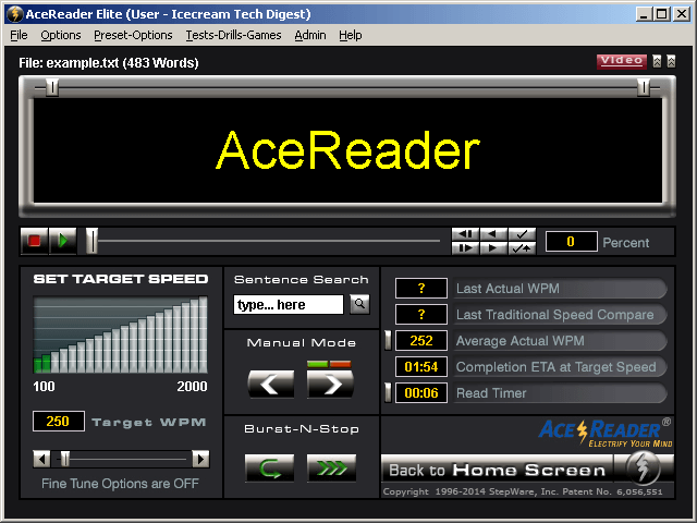 Acereader