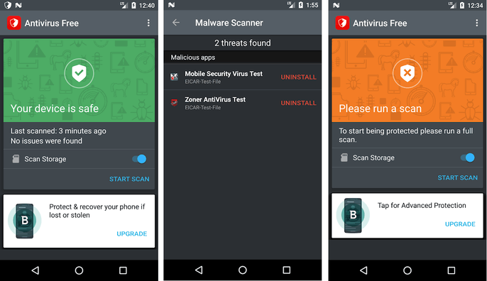 Bitdefender Android antivirus