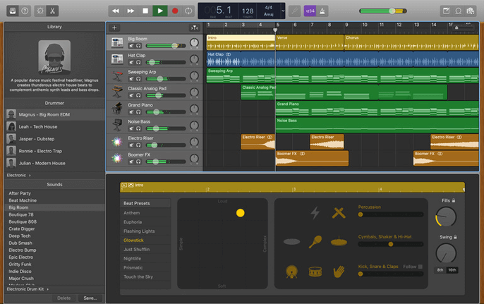 GarageBand DAW