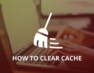 How to clear cache