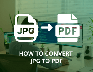 How to convert JPG to PDF