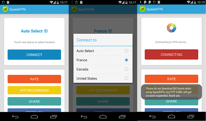 SpeedVPN Free VPN Android Proxy